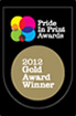 2012 Gold Award Winner Medal
